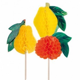 Bete din lemn, ornament fructe (100buc) Produse 34,98 lei