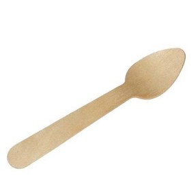 Lingura din lemn de mesteacan (100buc/set) Produse 19,28 lei