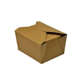 Cutie carton natur, Take-Away, 800cc (100buc) Produse 90,00 lei