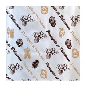 Hartie patiserie, personalizata, folie PE, 60*100cm (5kg) Produse 90,37 lei