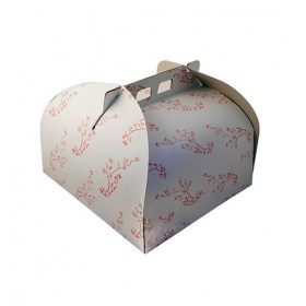 Cutii tort, imprimeu floral, 25cm (25buc) Produse 55,93 lei