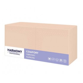Servetele Harmony Professional Cappuccino, 2str, 24x24cm, 250buc Produse 14,24 lei