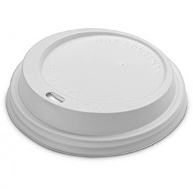 Capace albe, D80, cu orificiu, 8oz si 12oz, 100buc Produse 12,40 lei