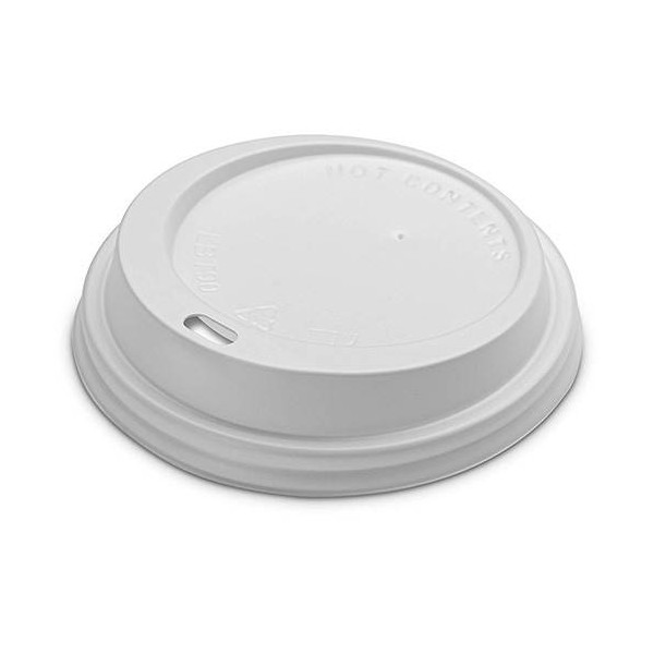 Capace albe, D80, cu orificiu, 8oz si 12oz, 100buc Produse 12,40 lei