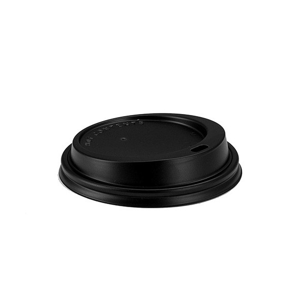 Capace negre, D80, cu orificiu, 8oz și 12oz, 1000buc Produse 98,40 lei