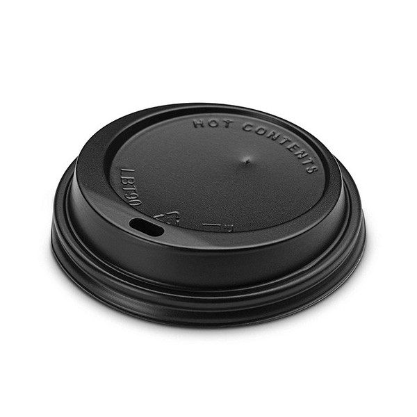 Capace negre, D80, cu orificiu, 8oz și 12oz, 1000buc Produse 98,40 lei