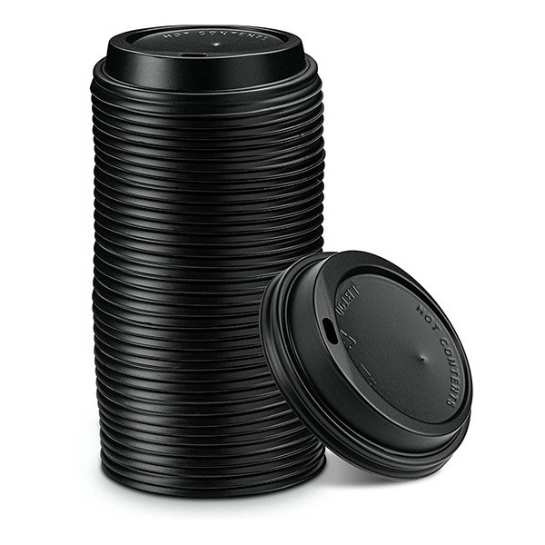 Capace negre, D80, cu orificiu, 8oz și 12oz, 1000buc Produse 98,40 lei