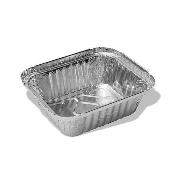 Caserola aluminiu, 528/728L/128L, 130*105*40, 435gr (100buc) Produse 24,90 lei