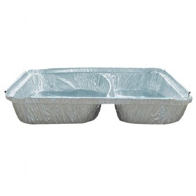 Caserola aluminiu 680/725L, 222*172*30 (350+450 cc) (100buc) Produse 59,27 lei