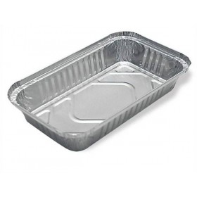 Caserola aluminiu 729, 208*158*35, 1500gr (100buc) Produse 55,38 lei