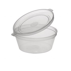 Sosiera rotunda, cu capac, 30cc (100buc) Produse 12,94 lei
