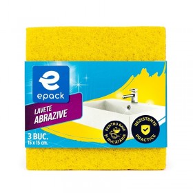 Lavete abrazive Epack, 15*15cm (3buc) Produse 3,99 lei