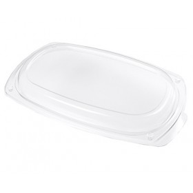 Capac transparent pentru platou negru oval, 295*190*h40, 1100cc (100buc) Produse 176,63 lei
