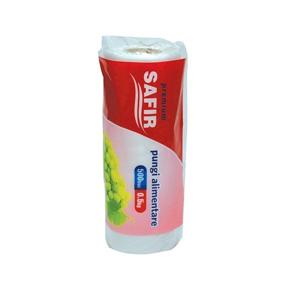 Pungi alimentare premium 500gr, 500buc|rola, 30role Pungi plastic 186,96 lei