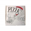 Cutii pizza, carton alb, design Urban, 40cm (50buc) Produse 87,55 lei