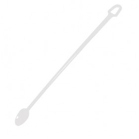 Paleta plastic in cutie dispenser, alba, cu lingurita, 13cm (1000buc) Produse 21,55 lei