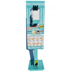 Punct de igienizare cu pedala si recomandari, pentru adulti, 115cm Produse 590,44 lei