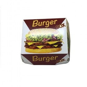 Cutii de burger, carton personalizat, 15x15x8cm (100buc) Produse 75,77 lei