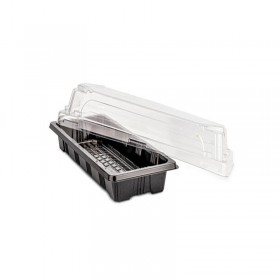 Caserola Sushi, capac inalt, 160*91mm, PP termo. (50buc) Polipropilena 23,95 lei