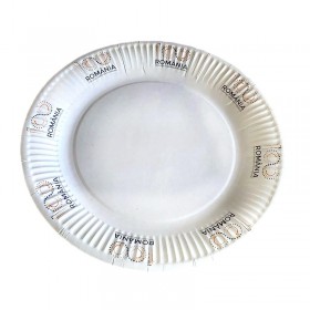 Farfurii carton, Centenar, albe, 23cm (20buc) Produse 8,71 lei