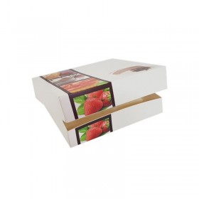 Cutii mini prajituri, design fursecuri, 22*22*8 cm (25buc) Produse 49,96 lei