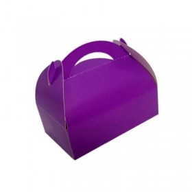 Cutii prajituri, carton mov, marturii, 17*10 cm (100buc) Produse 222,95 lei