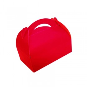 Cutii prajituri, carton rosu, marturii, 17*10 cm (100buc) Produse 222,95 lei
