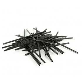 Paie jumbo, negre, drepte, amb. individual (1000buc) Produse 74,98 lei