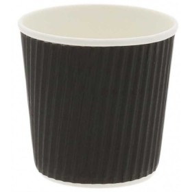 Pahar 120ml - 4oz ripped negru D62 (50buc) Produse 9,75 lei