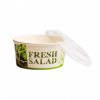 Bol carton cu capac, personalizat fresh salad, 750cc (50buc) Produse 44,93 lei
