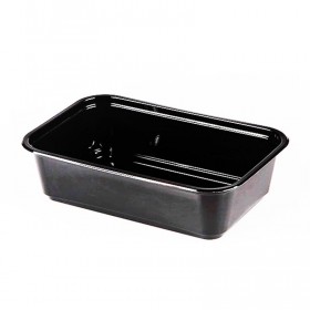 Caserole grill, negre, 205x138x49mm, 750cc (100buc) Produse 47,19 lei