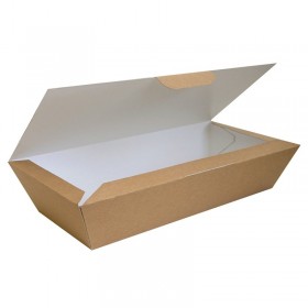 Cutie meniu Fish&Chips, carton natur, 30*9.5*6cm (100buc) Produse 219,50 lei