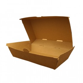 Cutie meniu take-away, carton kraft, 19.5*11*8.5cm (125buc) Produse 124,79 lei