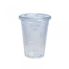 Set pahare + capac plat, 97mm, 400ml (100buc) Produse 40,84 lei