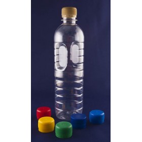 Flacoane 500ml, pet transparent, handle, F28mm Produse 1,01 lei