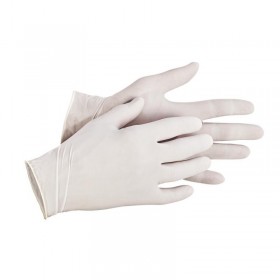 Manusi latex, albe, nepudrate, marime M (100 buc) Produse 58,91 lei