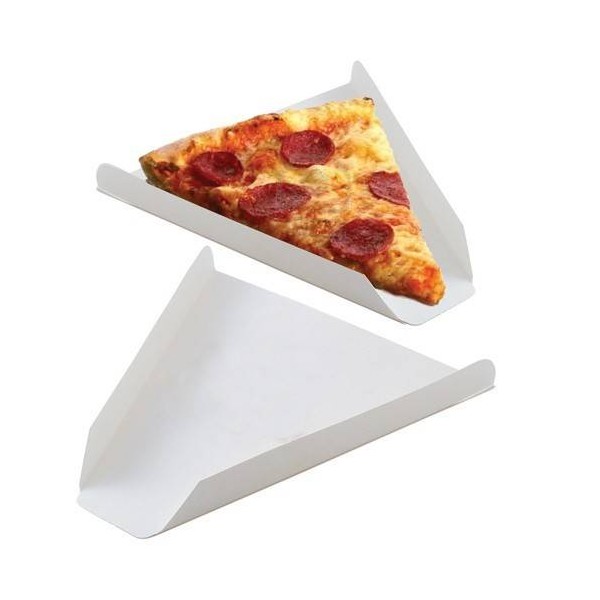 Triunghi de pizza alb 40cm (250buc) Produse 92,29 lei