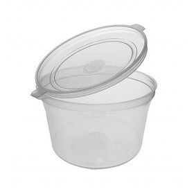 Sosiera rotunda, cu capac, 100cc (50buc) Produse 12,70 lei