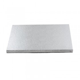 Platforma tort argintie, dreptunghiulara, 40*50*h1.2 cm, carton stratificat (5buc) Produse 312,86 lei