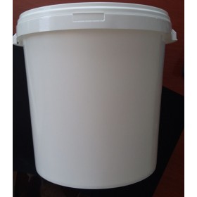 Cutie rotunda 30L + capac alb (100buc) Polipropilena 3,00 lei