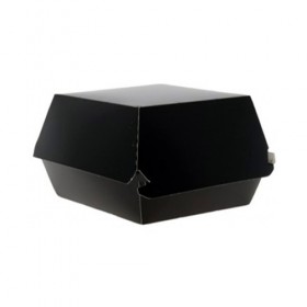 Cutii de burger, carton negru, 117x106x89mm (100buc) Produse 61,84 lei