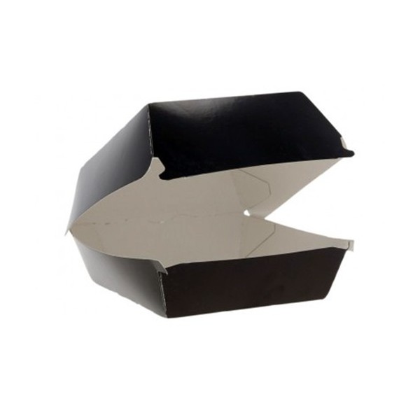 Cutii de burger, carton negru, 117x106x89mm (100buc) Produse 61,84 lei