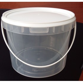 Cutie rotunda 7.5L + capac transparent (100buc) Polipropilena 961,34 lei