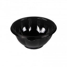 Caserole negre PET, rotunde, cu capac transparent, 1000cc (100buc) Produse 116,03 lei
