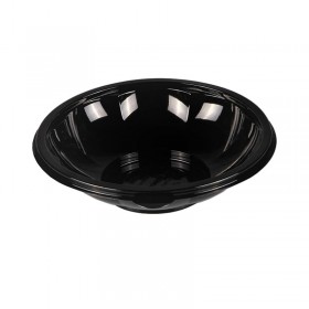 Caserole negre PET, rotunde, cu capac transparent, 500cc (100buc) Produse 105,37 lei