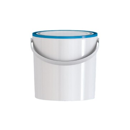 Cutie rotunda 1000ml + capac alb (100buc)
