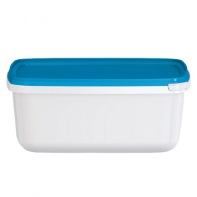Cutie patrata 2000ml + capac transparent (100buc) Polipropilena 345,84 lei