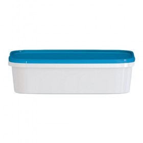 Cutie dreptunghiulara 250ml + capac transparent (100buc) Polipropilena 101,13 lei