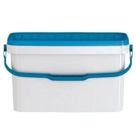 Cutie dreptunghiulara 12.1L + capac transparent (100buc) Polipropilena 2,00 lei