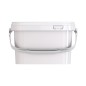 Cutie patrata 3L + capac alb (100buc) Cutie patrata 3L + capac alb (100buc)